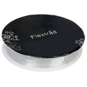 Flextrd - Elastiksnor 0,8mm Klar 8m 2020334