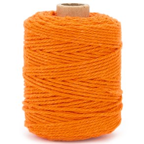 Bomuldssnor Orange 2mmx50m