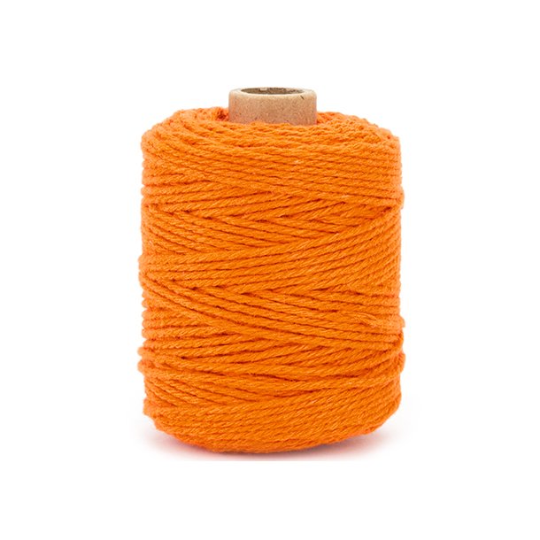 Bomuldssnor Orange 2mmx50m