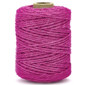 Bomuldssnor Pink 2mmx50m