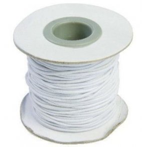Elastiksnor 1,2mmx25m Hvid 2020339