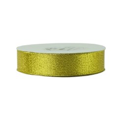 Guld Glitter Bnd 6-12-25-38mm - 32 m