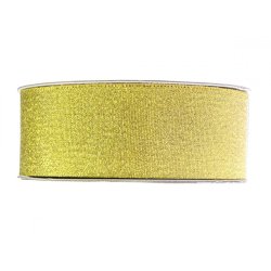 Guld Glitter Bnd 6-12-25-38mm - 32 m