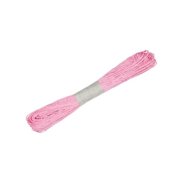 Papir Snor Twine  Pink 1.7mm x 48m