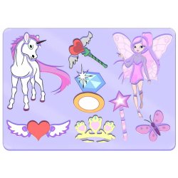 Stencil Tegn / Male Skabelon Fairy