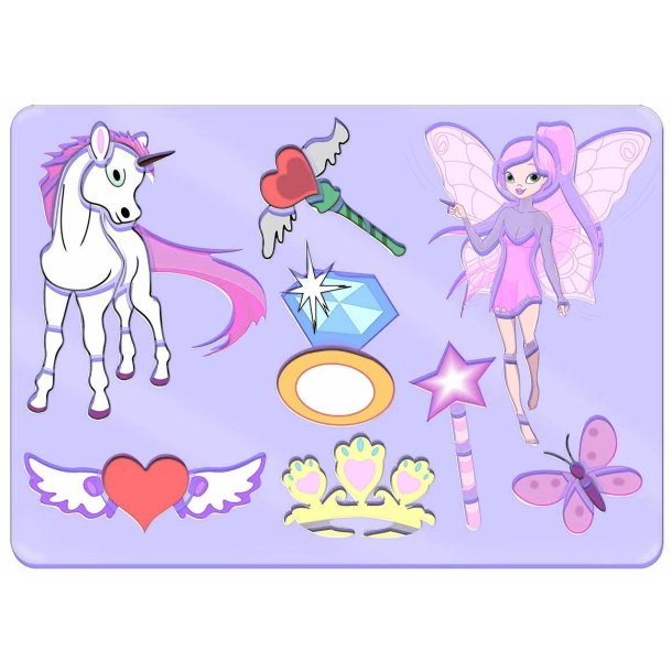 Stencil Tegn / Male Skabelon Fairy