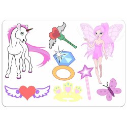 Stencil Tegn / Male Skabelon Lotte