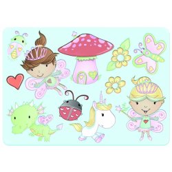 Stencil Tegn / Male Skabelon Paddehat &amp; Dyr