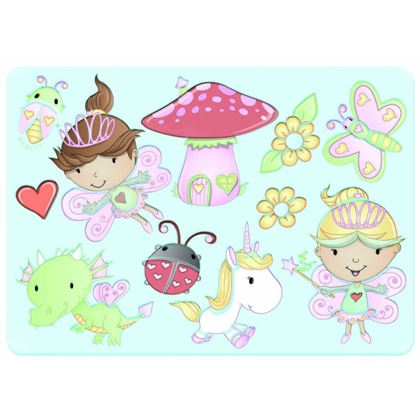 Stencil Tegn / Male Skabelon Paddehat &amp; Dyr