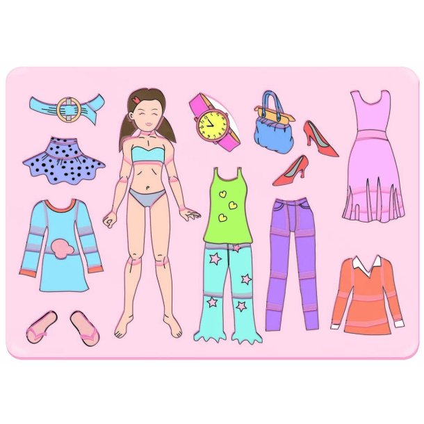 Stencil Tegn / Male Skabelon Lotte