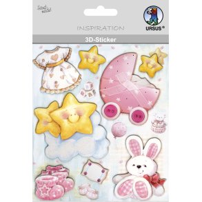 3D Stickers Baby Lyser�d Nuancer
