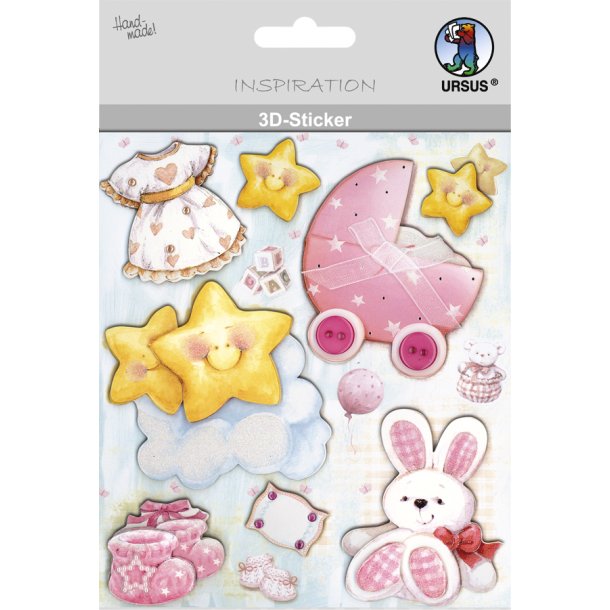 3D Stickers Baby Lyser�d Nuancer