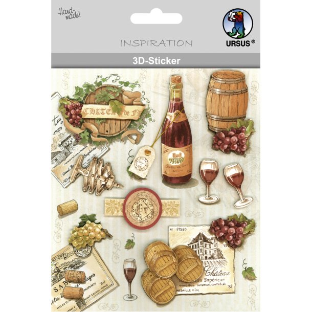 3D Stickers R�dvin