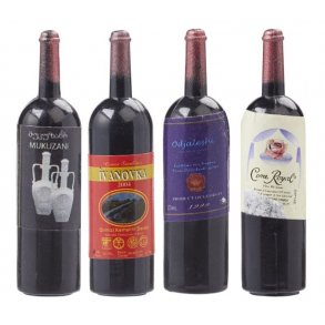 Dekoration Mini Vinflasker