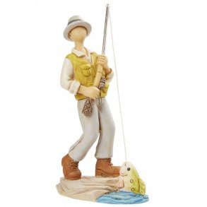 Dekoration Figur Fisker