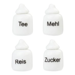 Mini Krukker Porceln 4 stk 