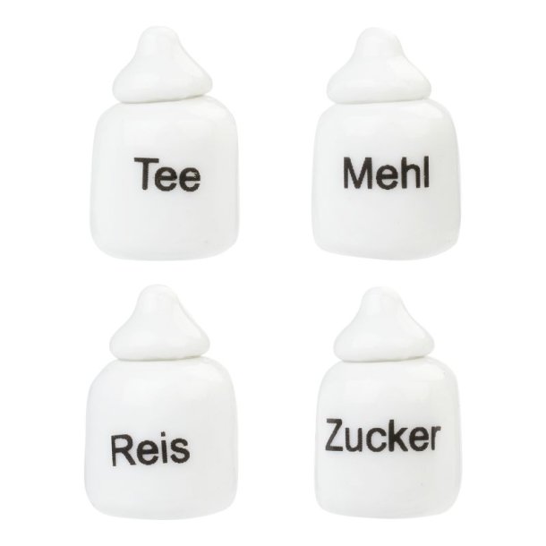 Mini Krukker Porceln 4 stk 