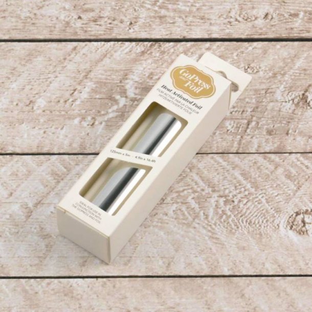 Couture Creations Heat Activated Foil Silver Foil Mirror Finish