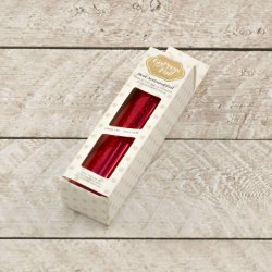 Couture Creations Heat Activated Foil Red Dotted Hologram Mirror Finish