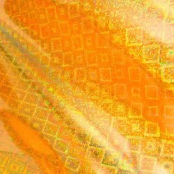 Couture Creations Heat Activated Foil Gold Iridescent Square Pattern