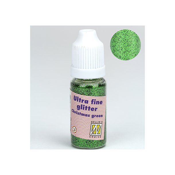 Nellie Snellen - Glitter Drys - Ultra Fine Jule Grn - GLIT004