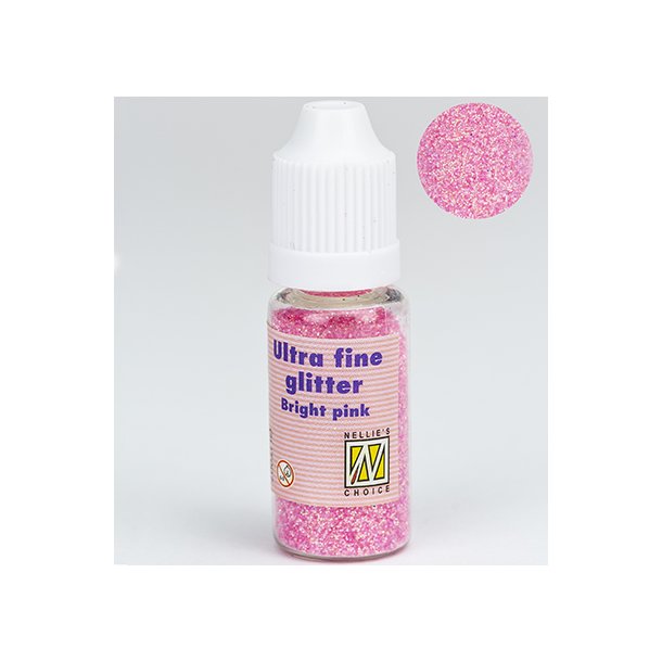 Nellie Snellen - Glitter Drys - Ultra Fine Pink - GLIT007