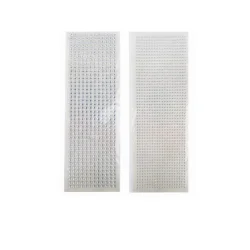 Rhinsten Selvklbende Slv 3-6 mm