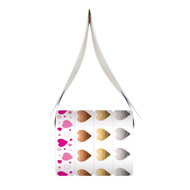 Washi Dekorations Tape Folie Hjerter 