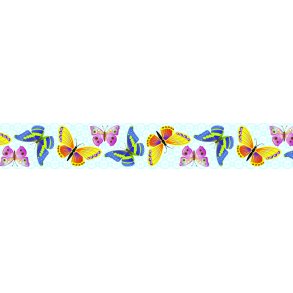 Dekorations Tape Butterfly / Sommerfugle 30mm x 10 m