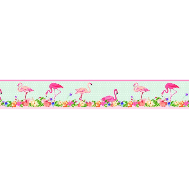 Dekorations Tape Flamingo 30mm x 10 m