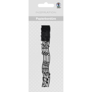 Washi Dekorations Tape Udstanset Musik Noder 15mm x 2m