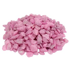 Dekorations Sten Granulat 9-13mm 500g Lyserd / Pink 