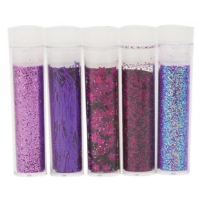 Glitter Drys - Lilla - 8609