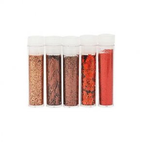 Glitter Drys - Kobber/Brun - 8611
