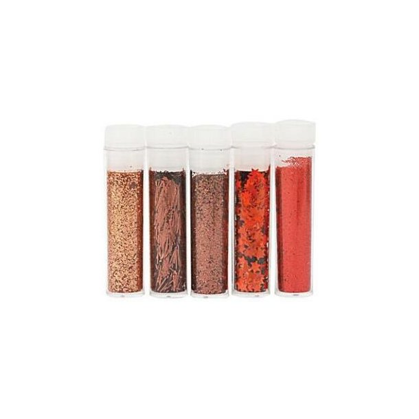 Glitter Drys - Kobber/Brun - 8611