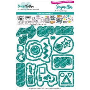 CarlijnDesign Dies - Retro 80'erne & 90'erne - CDSN-0258