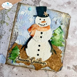 Elizabeth Craft Design - Dies - December Romance  - Grantr� &amp; Snemand - 2166