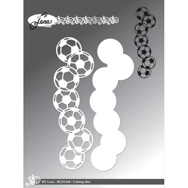 By Lene - Dies - Football Border - BLD1440
