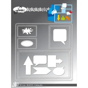 By Lene - Dies - Square Frame - BLD1535