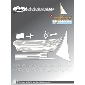 By Lene - Dies - Row-Boat - BLD1570
