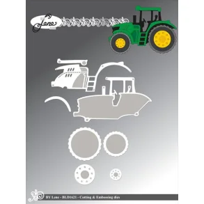By Lene - Dies - Tractor - BLD1621