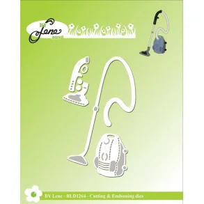 By Lene - Dies -  Vacuum Cleaner - BLD1264
