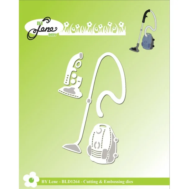 By Lene - Dies -  Vacuum Cleaner - BLD1264