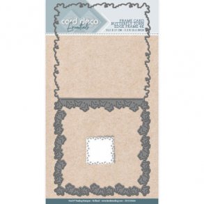 Card Deco Dies Butterfly Torn Edge Frame 