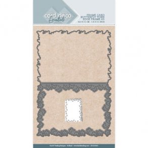 Card Deco Dies Butterfly Torn Edge Frame 