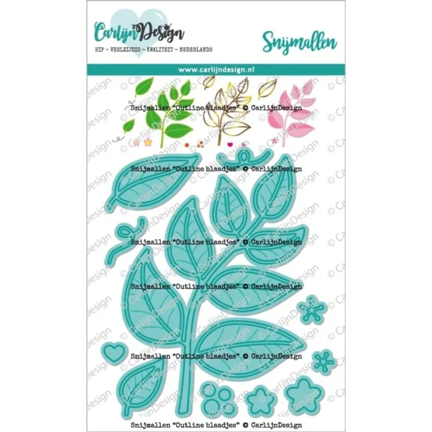 CarlijnDesign Dies -  Outline Sheets CDSN-0165