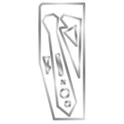 Crafter's Companion - Dies - Modern Man Metal Dies Suit and Tie - CC-MM-MD-SUTI