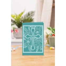 Crafter's Companion - Dies - Floral Cross - CC-MD-FLCR