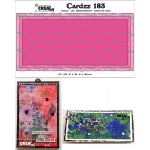 Crealies Dies Cardzz 183 Slimline C