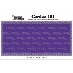 Crealies Dies Cardzz 181 Slimline A